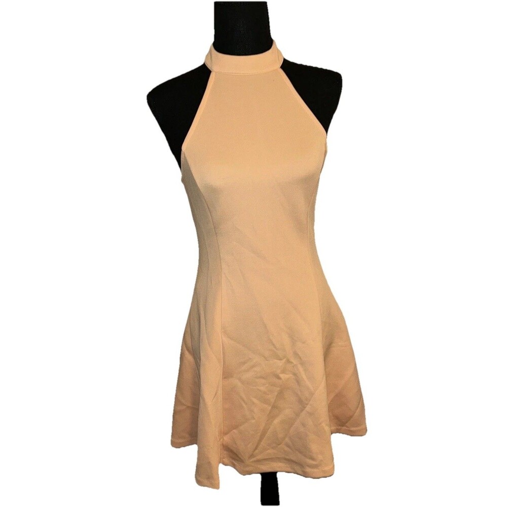 Forever 21 Small Fit & Flare Halter Top Sleeveless Dress